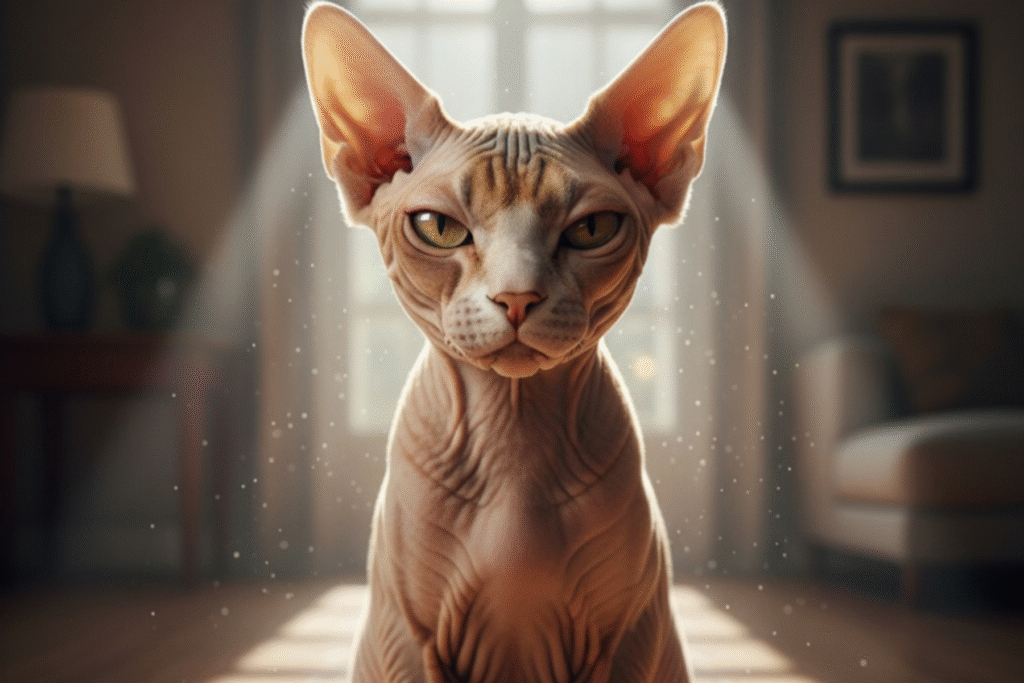 Hairless cat: Nature's best Way of Asking, "What If an Alien Wanted to Cuddle?" 2 hairless cat