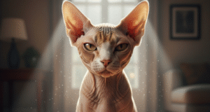 Hairless cat: Nature’s best Way of Asking, “What If an Alien Wanted to Cuddle?” hairless cat